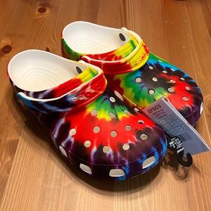CROCS Classic tie dye clog
